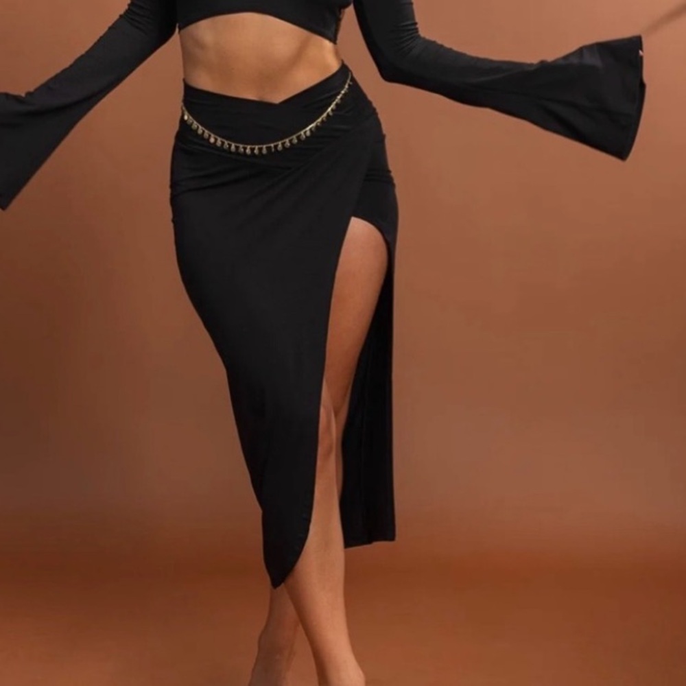 New Rhea Skirt : Black Onyx